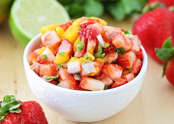 Strawberry Mango Salsa Recipe