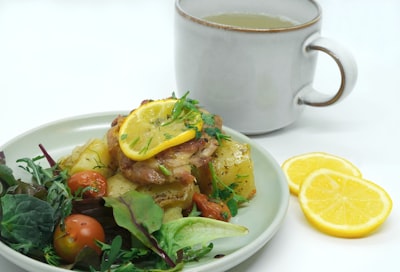 Pork roast with potatoes